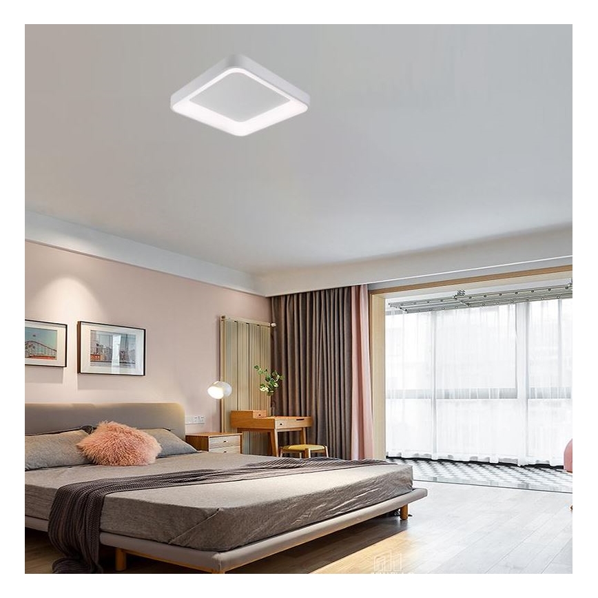 Plafoniera LED dimmerabile LED/45W/230V 3000-6500K bianco + telecomando