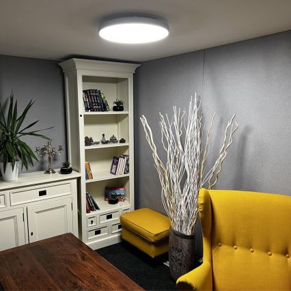 Plafoniera LED dimmerabile LED/48W/230V 2700-6500K Wi-Fi Tuya + telecomando
