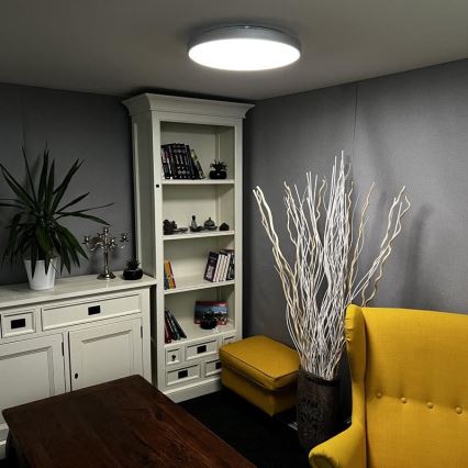 Plafoniera LED dimmerabile LED/48W/230V 2700-6500K Wi-Fi Tuya + telecomando