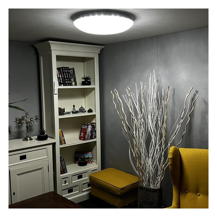 Plafoniera LED dimmerabile LED/48W/230V 2700-6500K Wi-Fi Tuya + telecomando
