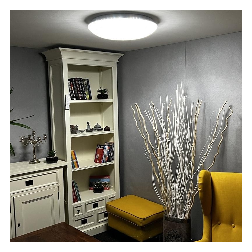 Plafoniera LED dimmerabile LED/48W/230V 2700-6500K Wi-Fi Tuya + telecomando
