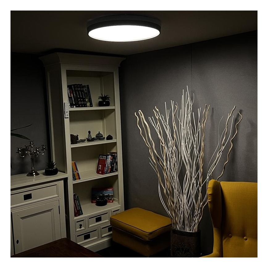 Plafoniera LED dimmerabile LED/48W/230V 2700-6500K Wi-Fi Tuya + telecomando
