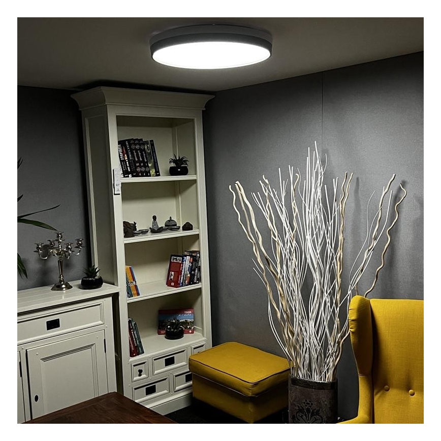 Plafoniera LED dimmerabile LED/48W/230V 2700-6500K Wi-Fi Tuya + telecomando