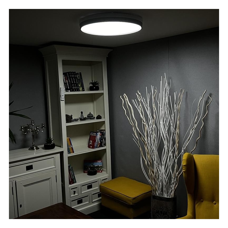 Plafoniera LED dimmerabile LED/48W/230V 2700-6500K Wi-Fi Tuya + telecomando