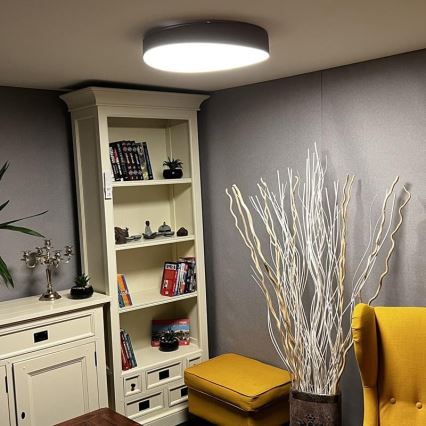 Plafoniera LED dimmerabile LED/48W/230V 2700-6500K Wi-Fi Tuya + telecomando