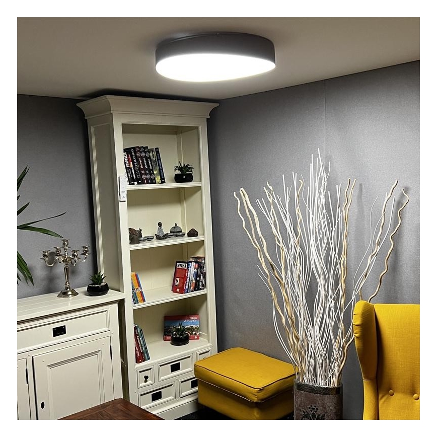 Plafoniera LED dimmerabile LED/48W/230V 2700-6500K Wi-Fi Tuya + telecomando
