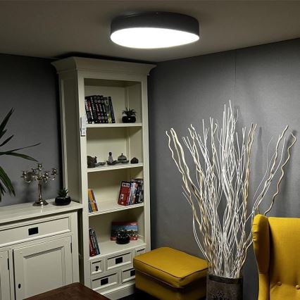 Plafoniera LED dimmerabile LED/48W/230V 2700-6500K Wi-Fi Tuya + telecomando