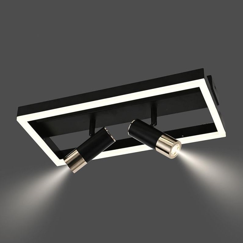 Plafoniera LED dimmerabile LED/50W/230V 3000-6500K nero + telecomando