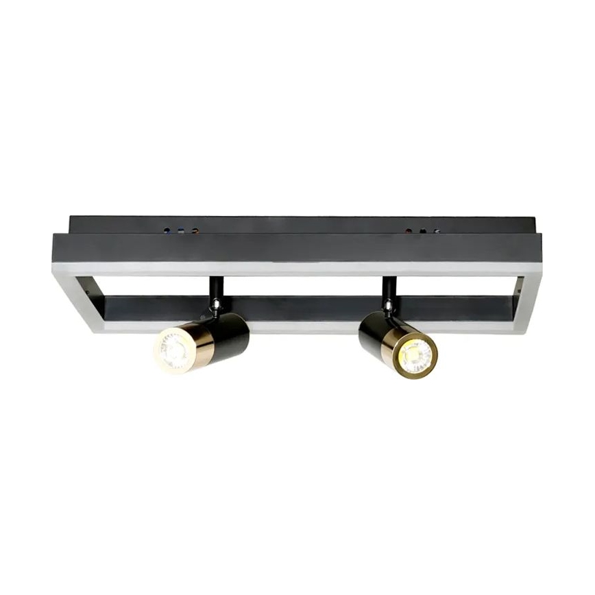 Plafoniera LED dimmerabile LED/50W/230V 3000-6500K nero + telecomando
