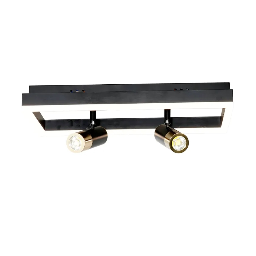 Plafoniera LED dimmerabile LED/50W/230V 3000-6500K nero + telecomando