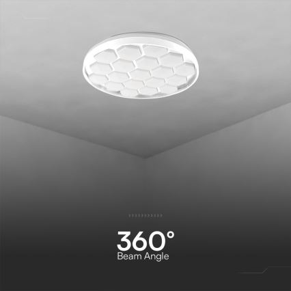 Plafoniera LED dimmerabile LED/60W/230V 3000/4000/6500K + telecomando