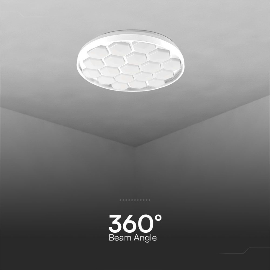 Plafoniera LED dimmerabile LED/60W/230V 3000/4000/6500K + telecomando