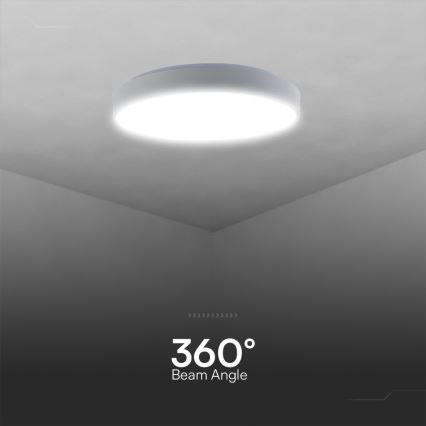 Plafoniera LED dimmerabile LED/60W/230V 3000-6500K 49,5 cm bianco + telecomando