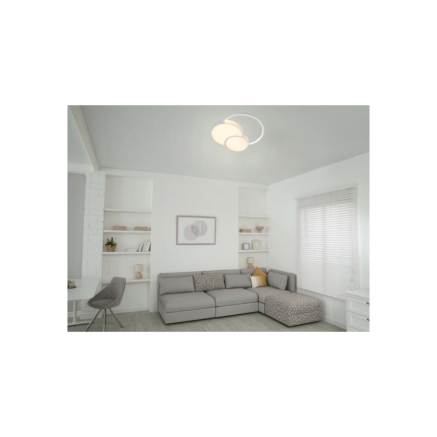 Plafoniera LED dimmerabile LED/60W/230V 3000-6500K bianco + telecomando