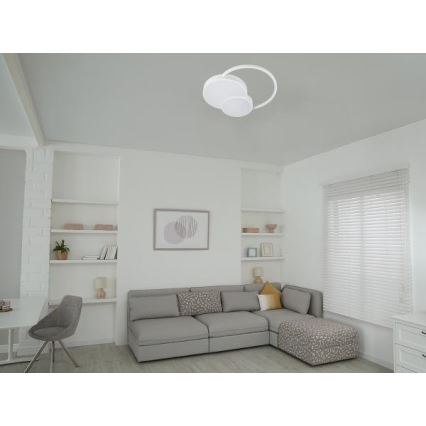 Plafoniera LED dimmerabile LED/60W/230V 3000-6500K bianco + telecomando