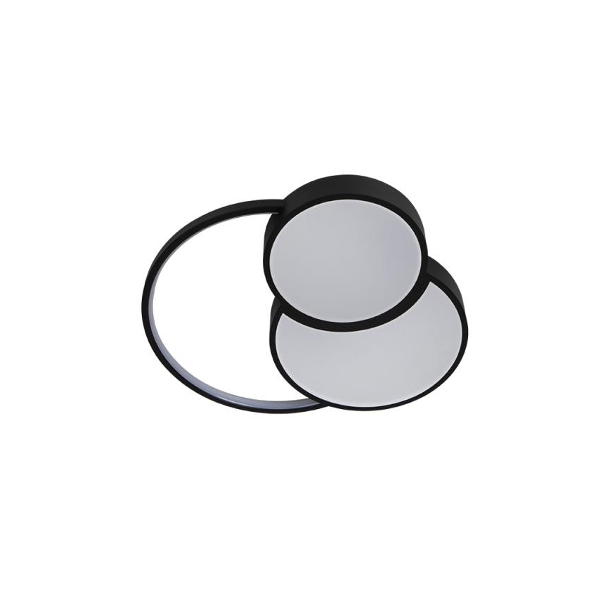 Plafoniera LED dimmerabile LED/60W/230V 3000-6500K nero + telecomando
