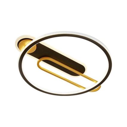 Plafoniera LED dimmerabile LED/60W/230V 3000-6500K nero + telecomando
