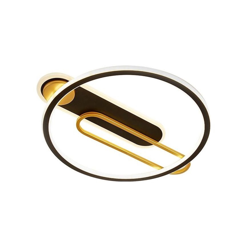 Plafoniera LED dimmerabile LED/60W/230V 3000-6500K nero + telecomando