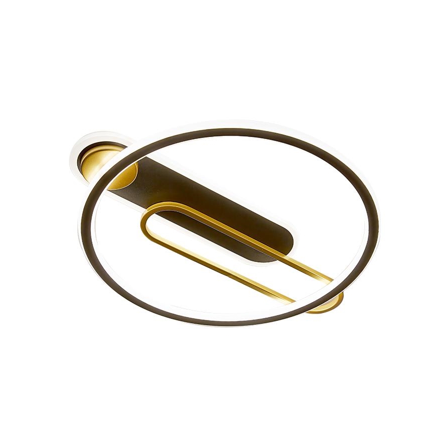 Plafoniera LED dimmerabile LED/60W/230V 3000-6500K nero + telecomando