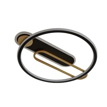Plafoniera LED dimmerabile LED/60W/230V 3000-6500K nero + telecomando