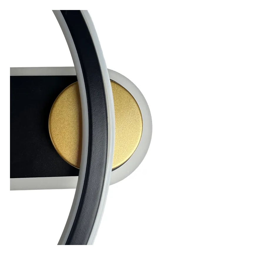 Plafoniera LED dimmerabile LED/60W/230V 3000-6500K nero + telecomando