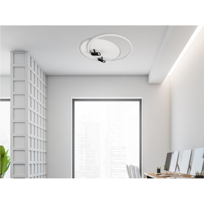 Plafoniera LED dimmerabile LED/65W/230V 3000-6500K bianco + telecomando