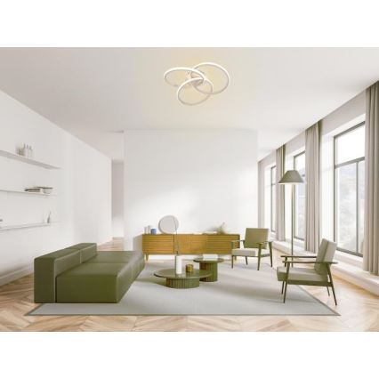 Plafoniera LED dimmerabile LED/70W/230V 3000-6500K bianco + telecomando