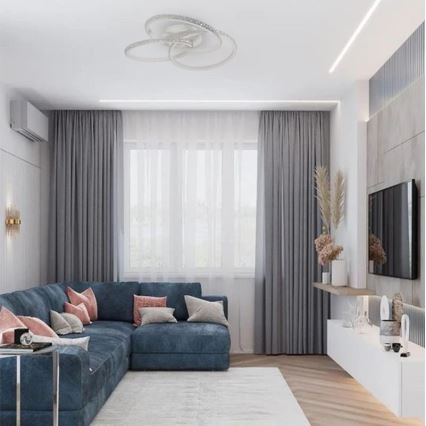 Plafoniera LED dimmerabile LED/70W/230V 3000-6500K bianco + telecomando