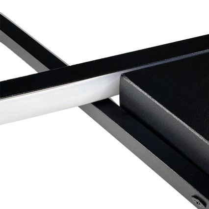 Plafoniera LED dimmerabile LED/75W/230V 3000-6500K nero + telecomando