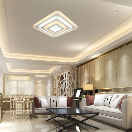 Plafoniera LED dimmerabile LED/77W/230V 3000-6500K + telecomando