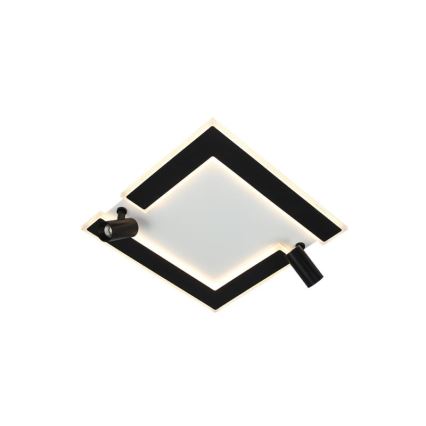 Plafoniera LED dimmerabile LED/80W/230V 3000-6500K nero + telecomando
