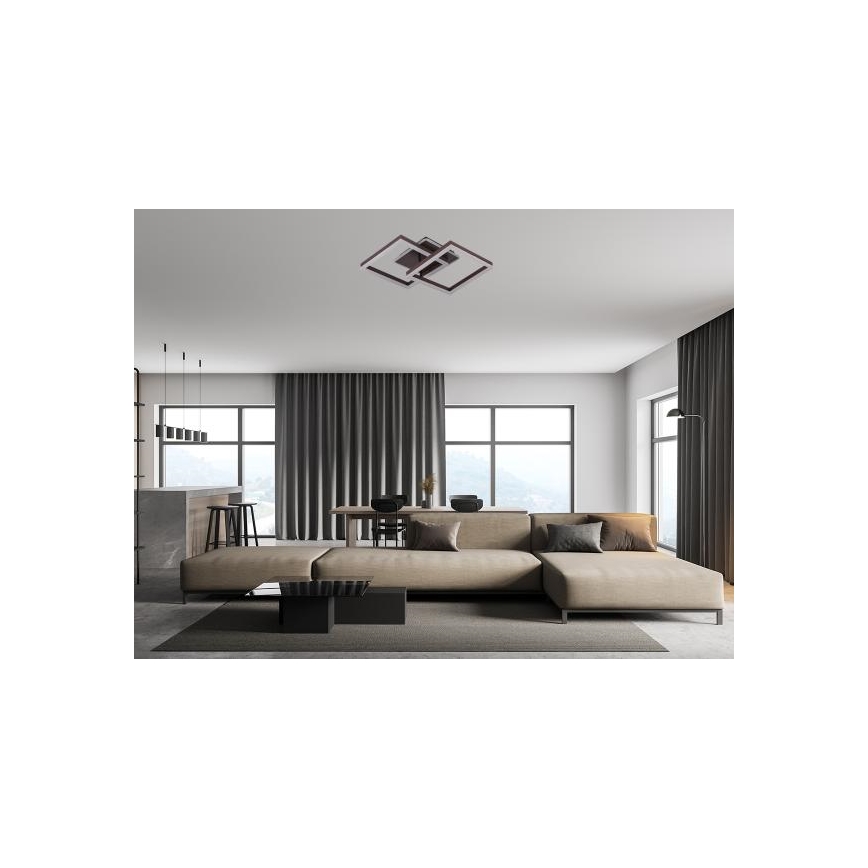 Plafoniera LED dimmerabile LED/80W/230V 3000-6500K + telecomando