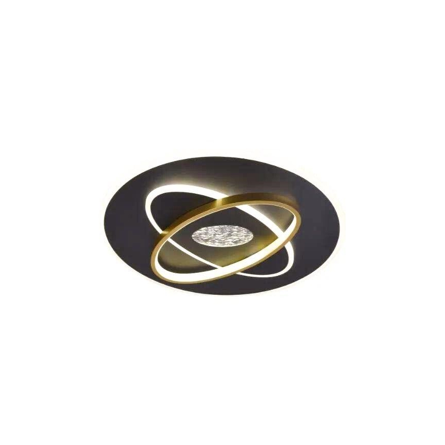 Plafoniera LED dimmerabile LED/80W/230V 3000-6500K nero + telecomando