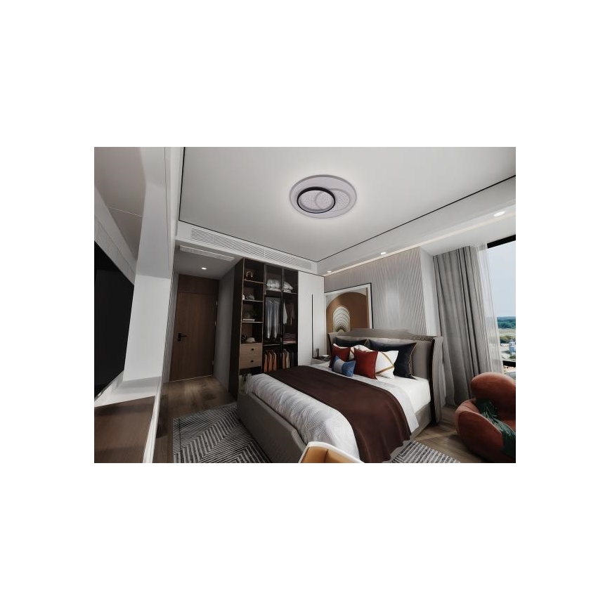 Plafoniera LED dimmerabile LED/85W/230V 3000-6500K + telecomando