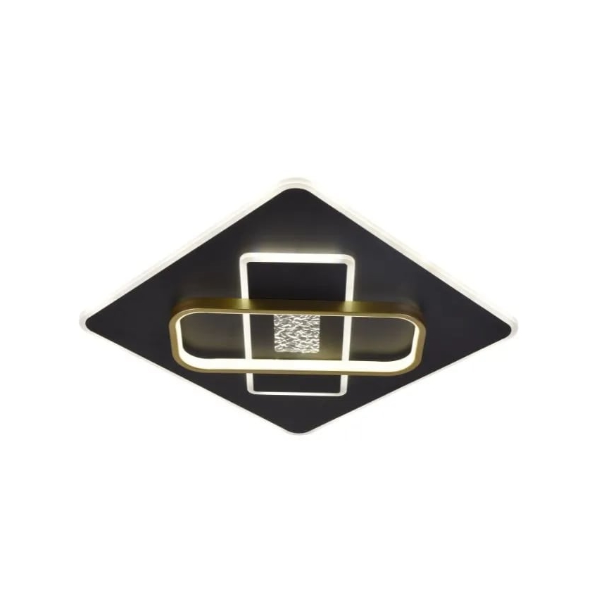 Plafoniera LED dimmerabile LED/90W/230V 3000-6500K nero + telecomando