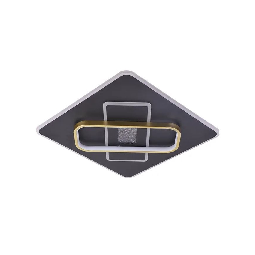 Plafoniera LED dimmerabile LED/90W/230V 3000-6500K nero + telecomando