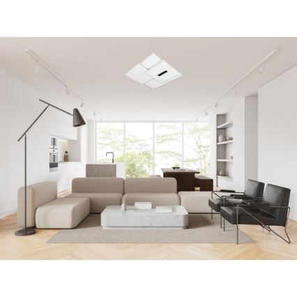 Plafoniera LED dimmerabile LED/95W/230V 3000-6500K bianco + telecomando