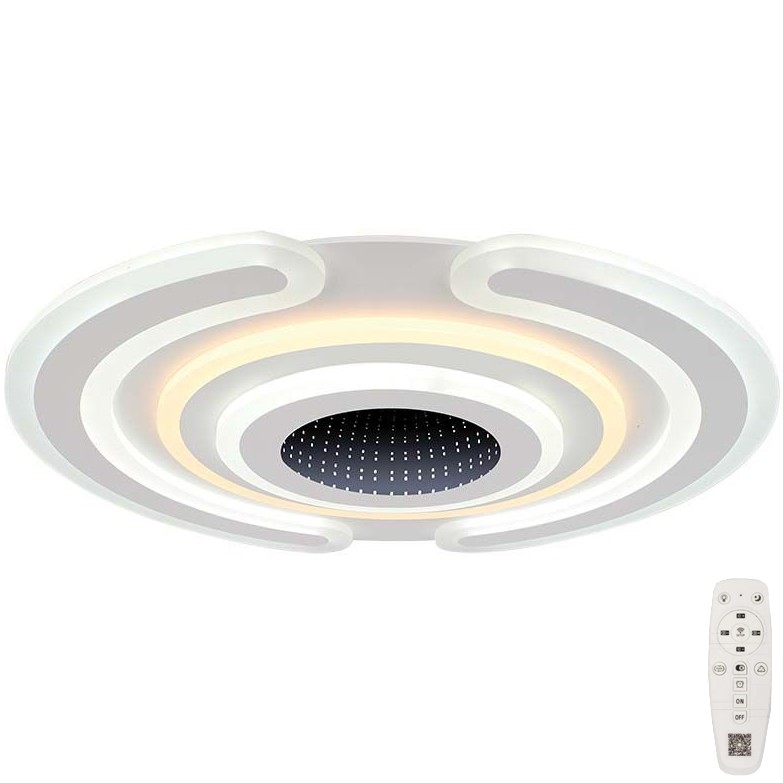 Plafoniera LED dimmerabile LED/95W/230V 3000-6500K diametro 52 cm + telecomando