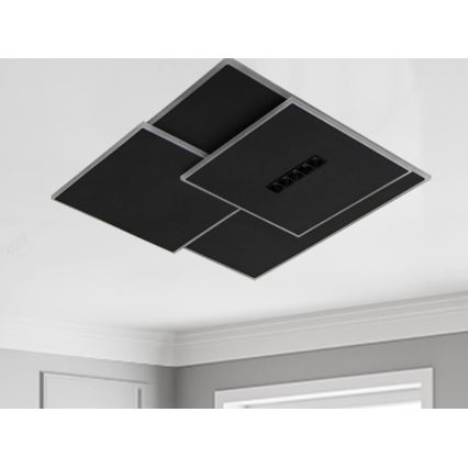 Plafoniera LED dimmerabile LED/95W/230V 3000-6500K nero + telecomando