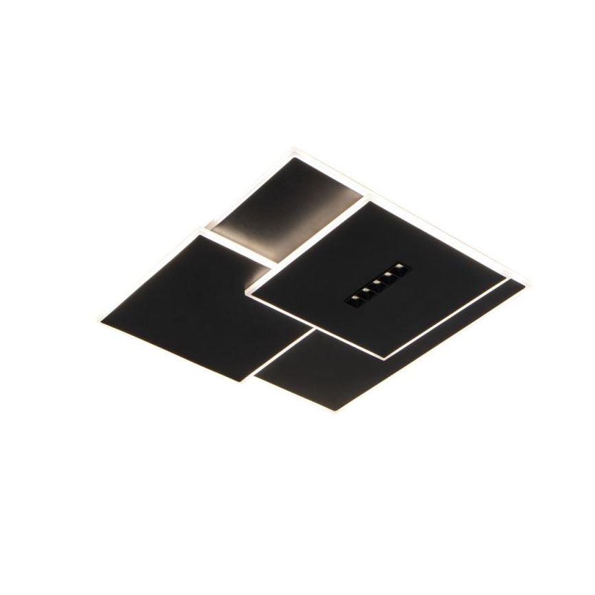 Plafoniera LED dimmerabile LED/95W/230V 3000-6500K nero + telecomando