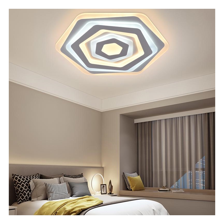 Plafoniera LED Dimmerabile LED/95W/230V 3000-6500K + telecomando