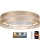 Plafoniera LED dimmerabile LIMA LED/36W/230V 2700-6500K Wi-Fi Tuya + telecomando oro
