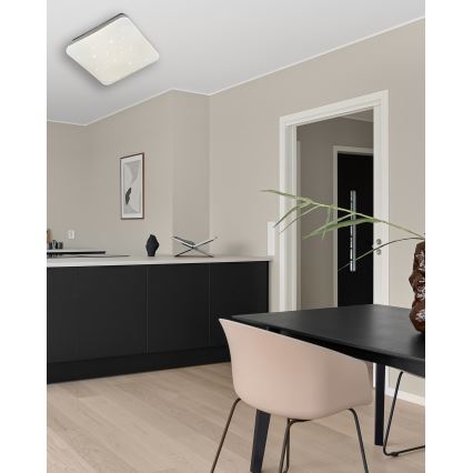 Plafoniera LED dimmerabile MANA LED/36W/230V 2700-6500K 43x43 cm + telecomando