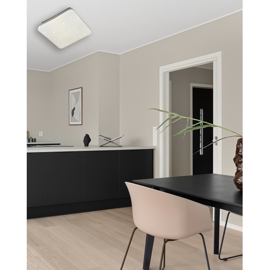 Plafoniera LED dimmerabile MANA LED/36W/230V 2700-6500K 43x43 cm + telecomando