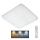 Plafoniera LED dimmerabile MANA LED/60W/230V 2700-6500K 53x53 cm + telecomando