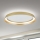 Plafoniera LED dimmerabile MANTA LED/38W/230V 2700/3000/4000K diam. 45 cm oro