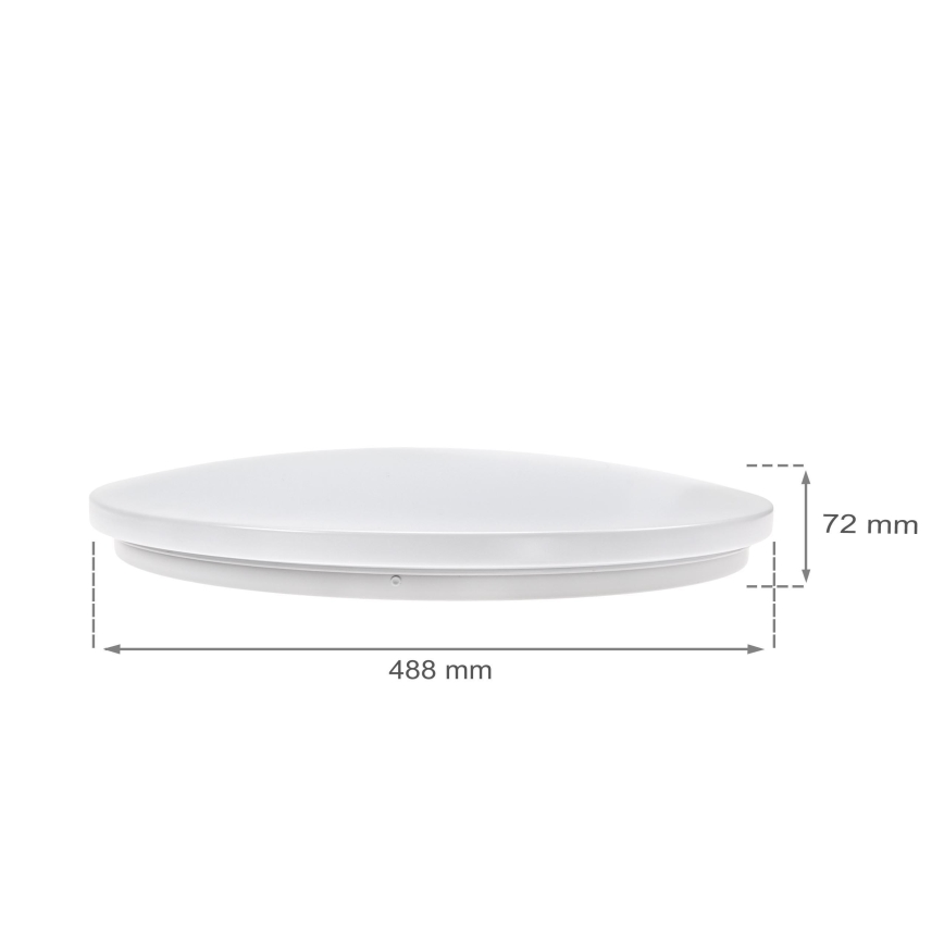 Plafoniera LED dimmerabile NYMPHEA LED/36W/230V 2700-6500K Wi-Fi Tuya