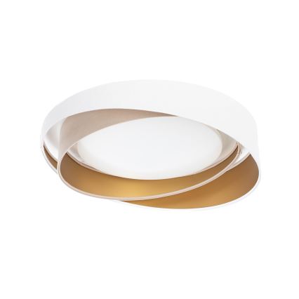 Plafoniera LED dimmerabile SMART GALAXY MODERN LED/24W/230V 3000-6500K Ø 55 cm bianco/beige/oro + telecomando