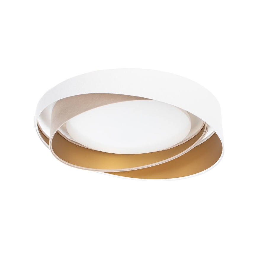 Plafoniera LED dimmerabile SMART GALAXY MODERN LED/24W/230V 3000-6500K Ø 55 cm bianco/beige/oro + telecomando