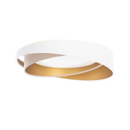 Plafoniera LED dimmerabile SMART GALAXY MODERN LED/24W/230V 3000-6500K Ø 55 cm bianco/beige/oro + telecomando